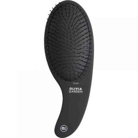 Olivia Garden Perie de par cu peri de nailon Expert Care Curve Nylon Black
