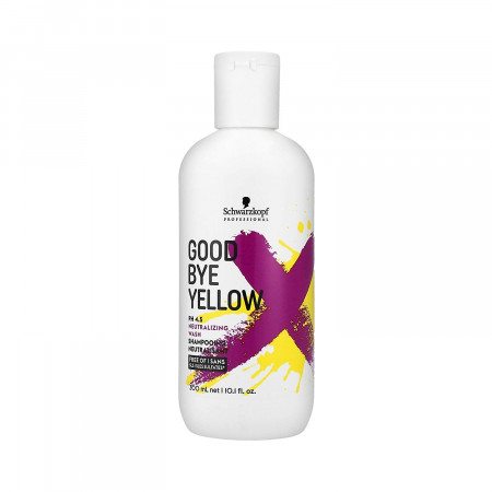 Schwarzkopf Professional Sampon cu pigment violet pentru par blond Goodbye Yellow 300ml