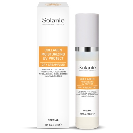Solanie Crema hidratanta cu colagen si protectie UV pentru fata Special 50ml