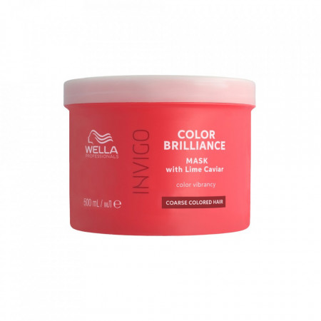 Wella Professionals Masca pentru par vopsit cu structura groasa Invigo Color Brilliance Coarse 500ml