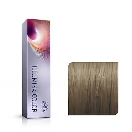 Wella Professionals Vopsea de par permanenta Illumina Color 7/81 blond mediu albastru cenusiu 60ml