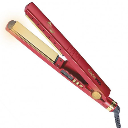 Babyliss Pro Placa de par profesionala 28mm Titanium Ionic Red