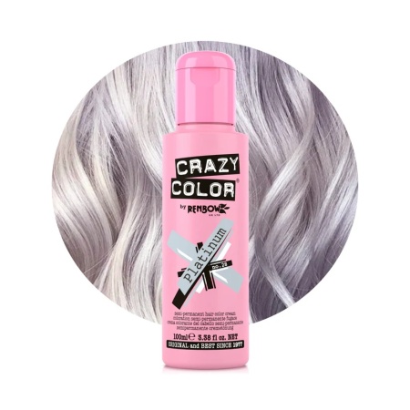 Crazy Color Vopsea semipermanenta 75 Ice Mauve 100ml
