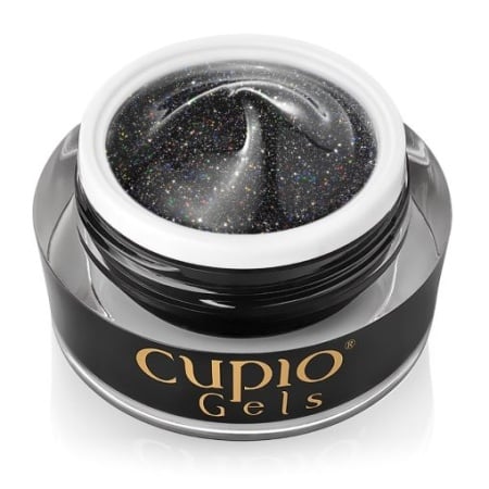 Cupio Gel de constructie colorat Builder Disco - Cosmic Glitter 15ml