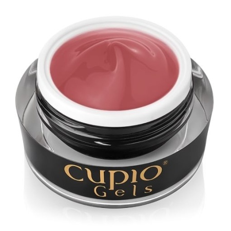 Cupio Gel pentru tehnica fara pilire - Make-Up Fiber Deep Pink 50ml