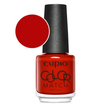 Cupio Lac de unghii Color Match - Hot Red 15ml