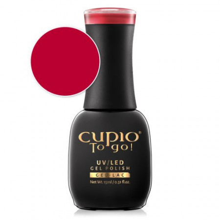 Cupio Oja semipermanenta To Go! Deep Red 15ml