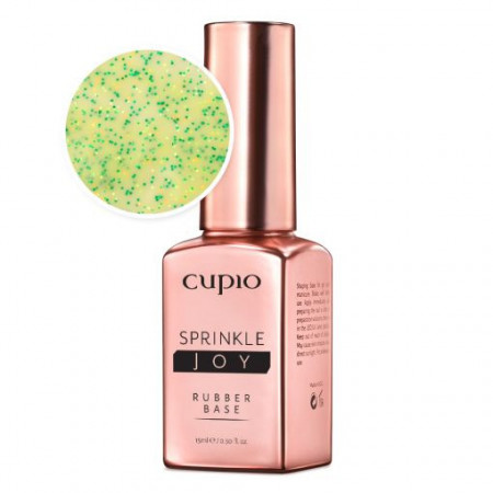 Cupio Rubber Base Sprinkle Joy Collection - Lime Truffle 15ml
