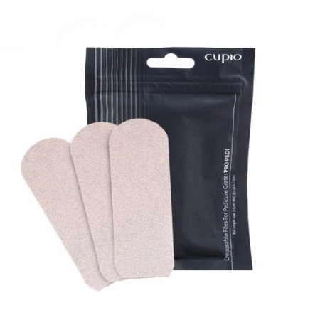 Cupio Set 30 de pile de pedichiura pentru baza metalica PRO PEDI - granulatie 80