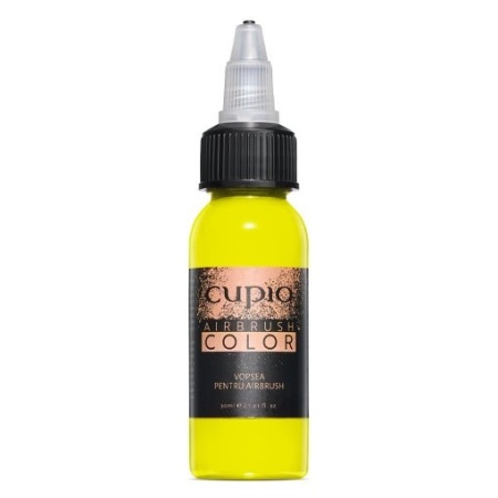 Cupio Vopsea pentru Airbrush - Neon Lemon Yellow 30ml