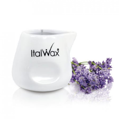 Italwax Aromatic Spa - Lumanare aromatica&ulei postepilare Nirvana Lavender 75ml