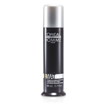 L'Oreal Professionnel Pasta modelatoare pentru par cu efect mat Homme Mat 80ml