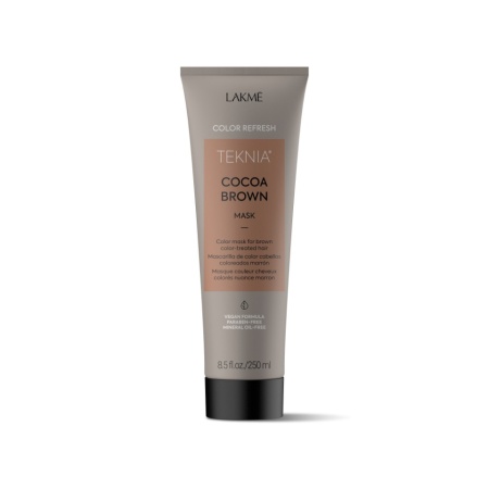 Lakme Masca nuantatoare pentru reimprospatarea culorii parului castaniu Teknia Cocoa Brown 250ml