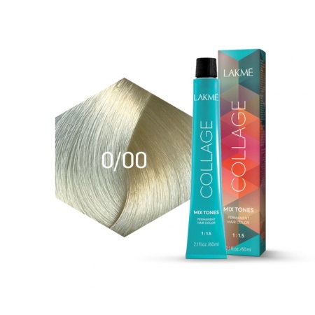Lakme Vopsea de par permanenta 0/00 neutral Collage Mix Tone 60ml