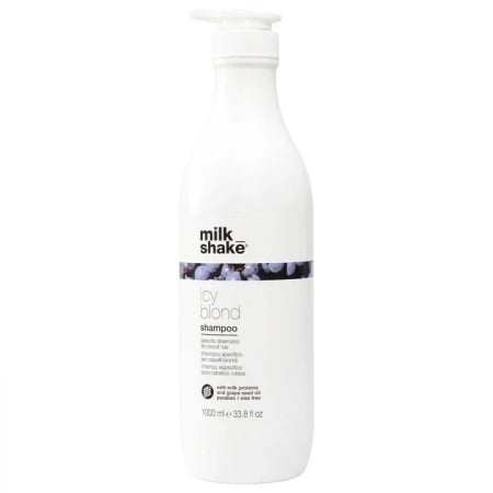 Milkshake Sampon cu pigment negru pentru par blond Icy Blond 1000ml