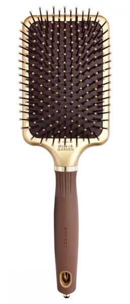 Olivia Garden Perie de par cu peri din nailon Expert Care Rectangular Paddle