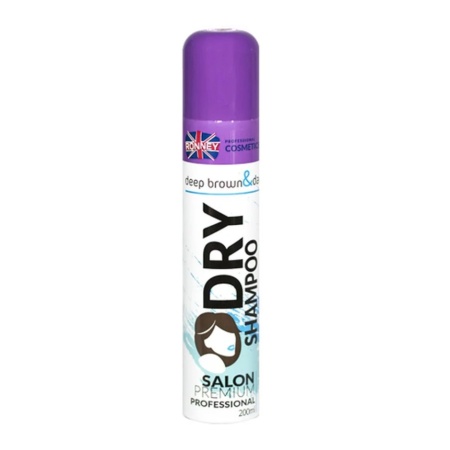Ronney Professional Sampon uscat pentru par negru Deep Brown&Dark 200ml