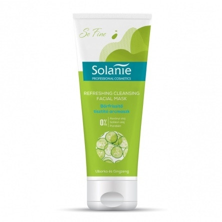 Solanie Masca exfolianta cu extract de castravete 125 ml