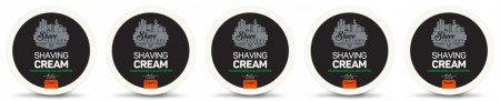The Shave Factory Pachet 4+1 Crema de ras pentru barbati Frankincense&Black Pepper 125ml