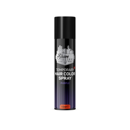 The Shave Factory Spray colorant mov pentru par Temporary Color Purple 150ml