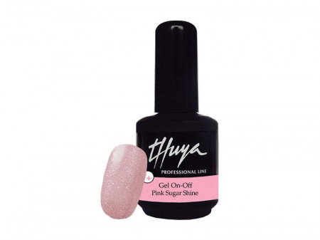 Thuya Gel On-Off Pink Sugar Shine oja semipermanenta 14 ml
