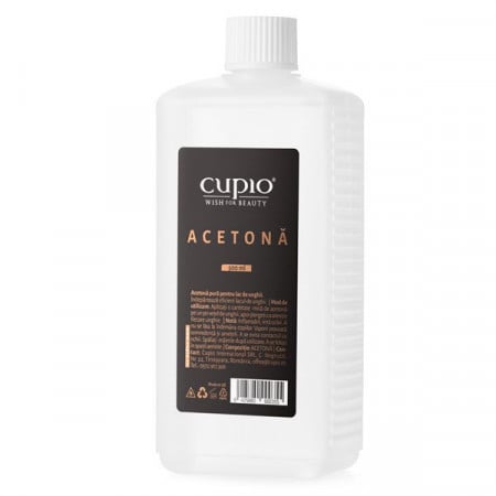 Cupio Acetona pura pentru lac de unghii 500ml