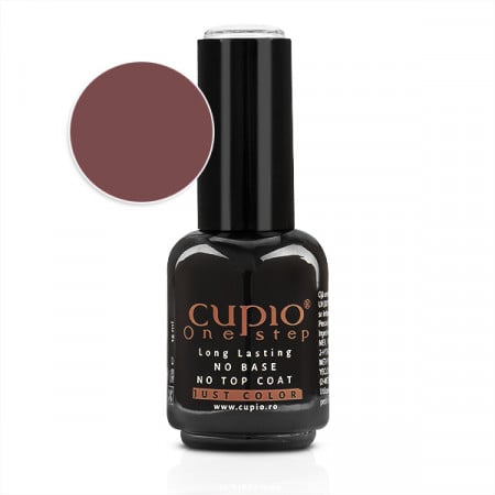 Cupio Gel Lac 3 in 1 One Step Dark Brown 15ml - R235