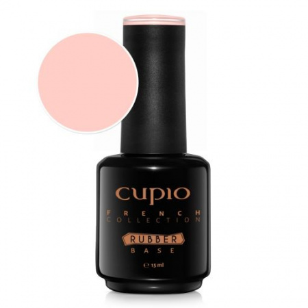 Cupio Oja semipermanenta Rubber Base French Collection - Peach Latte 15ml