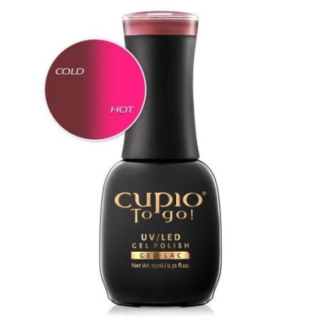 Cupio Oja semipermanenta termica To Go! Cranberry Red 15ml