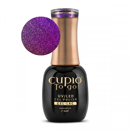 Cupio Oja semipermanenta To Go! Gold Collection - Electric Purple 15ml