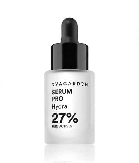 Evagarden Ser ultra hidratant pentru fata cu 16 substante active pure Serum Pro Hydra 27% 20ml