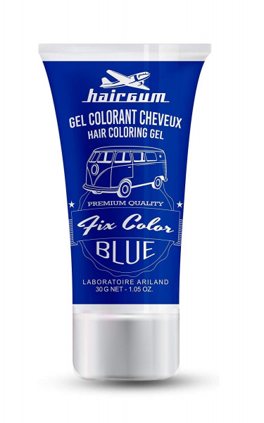 Hairgum Fix Color Blue gel colorant albastru 30 ml