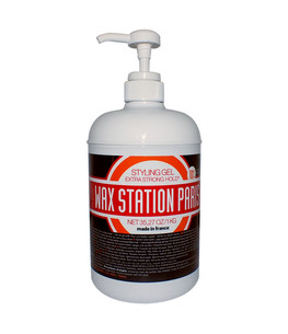 Hairgum Wax Station Extra Strong gel cu fixare foarte puternica 1000 g