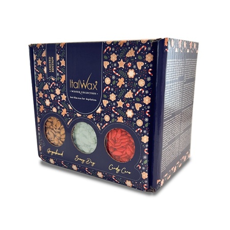 Italwax Kit Ceara granule de epilat braziliana Winter Collection 3x500g