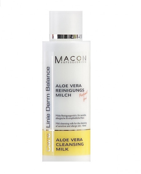 Macon Meerescosmetic Lapte demachiant cu aloe vera pentru ten sensibil Derm Balance 200ml