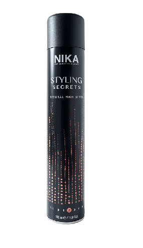 Nika Styling Secrets Natural Spray - Fixativ cu fixare flexibila 500ml
