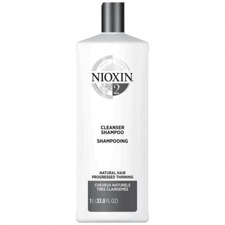 Nioxin System 2 Cleanser Sampon impotriva caderii parului 1000 ml