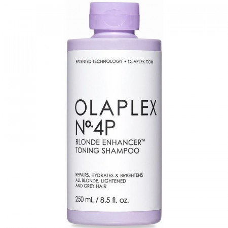 Olaplex Blonde Enhancer nr. 4P - Sampon de reparare cu pigment violet 250ml