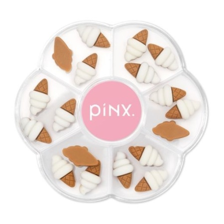 Pinx Set decor 3D pentru unghii - Ice Cream 20buc