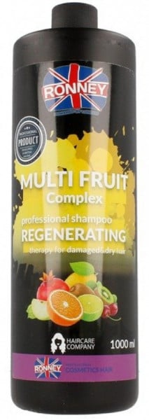 Ronney Multi Fruit Complex - Sampon pentru par uscat si degradat 1000ml