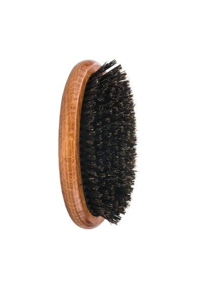 Ronney Perie din lemn pentru barba cu peri naturali