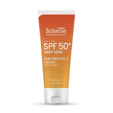 Solanie Crema de protectie solara pentru fata si corp SPF50 125ml