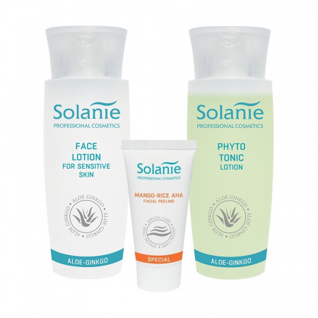 Solanie Pachet 3 produse de curatare pentru ten normal/uscat