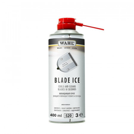 Wahl Blade Ice 4in1 - Spray profesional pentru intretinerea cutitelor masinilor de tuns 400ml
