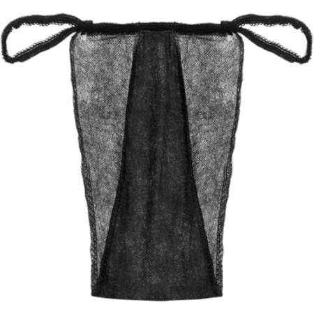Xanitalia Chiloti cosmetici tanga de dama pentru cosmetica Premium Black 100buc