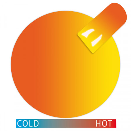 Cupio Gel termic fara hemma Orange-Yellow 5ml