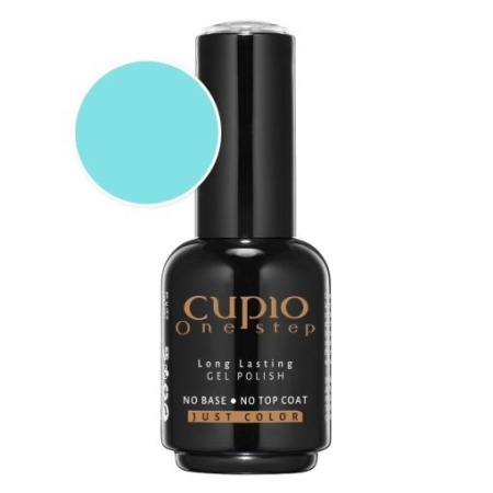 Cupio Oja semipermanenta One Step 3 in 1 - Baby Blue Aura 15ml