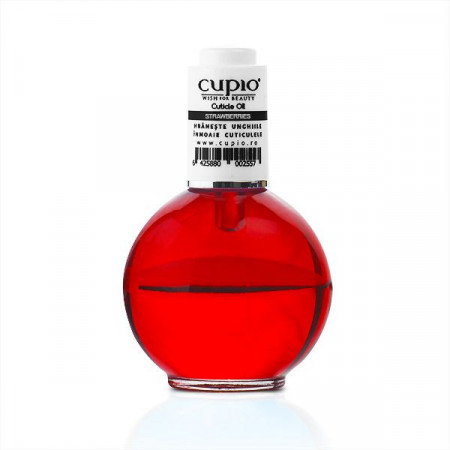 Cupio Ulei cuticule cu pipeta - Capsuni 75ml