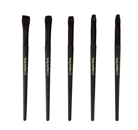 Long Lashes Set 5 pensule profesionale pentru aplicarea vopselei de sprancene Wonderbrow