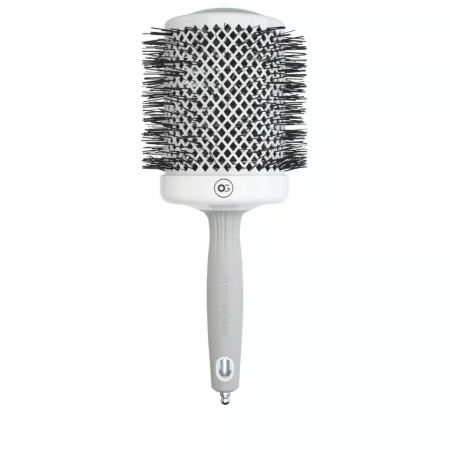 Olivia Garden Perie de par Expert Blowout Shine White&Gray 80mm